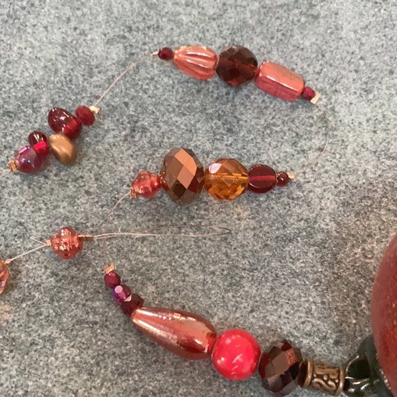 Pomegranate Glass Hand Blown Window Suncatcher/Bird Protector - Picture 5 of 7